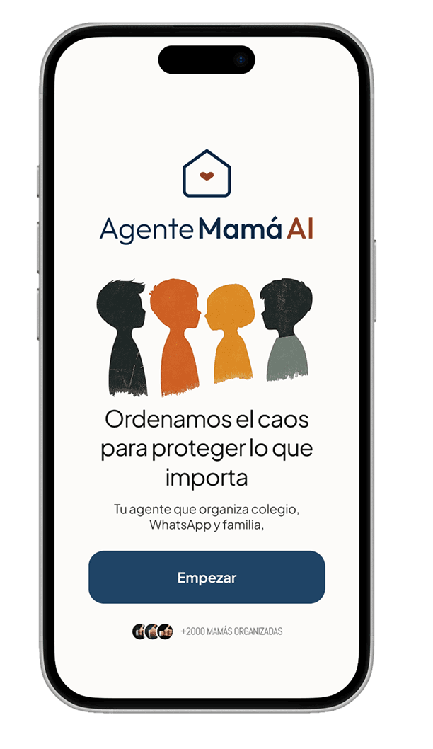 Agente Mamá AI — pantalla principal